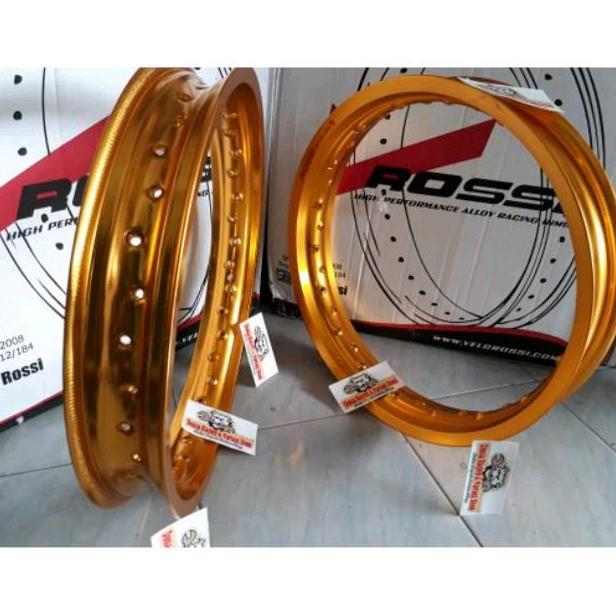 SEPASANG VELG ROSSI PELEK ROSSI 120 140 17 140 140 17 / 140 160 17 / 160 185 17 /185 185 17  / 185 2