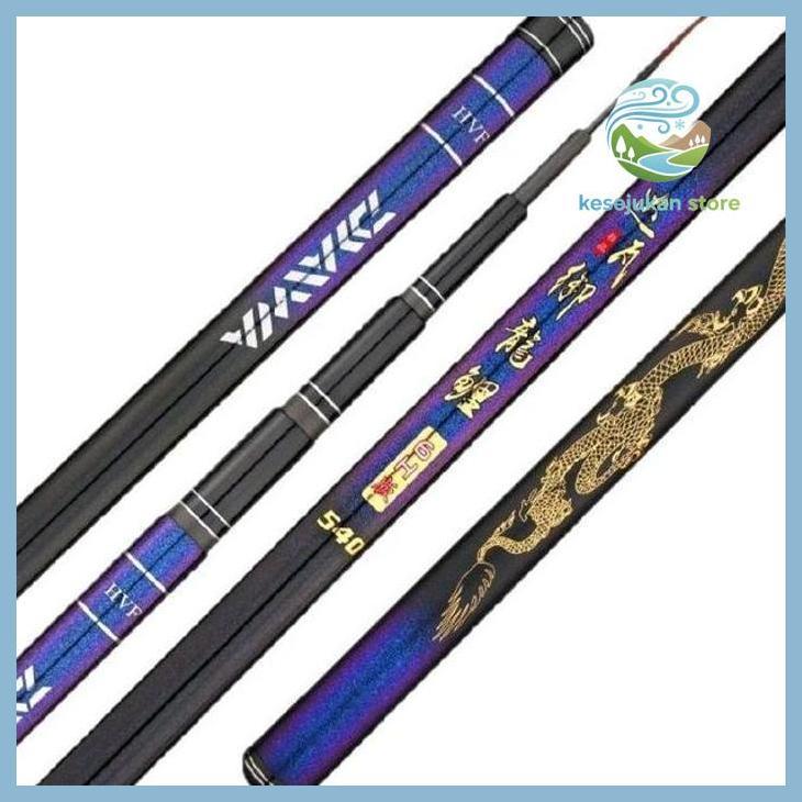 (PANCING) DAIWA TEGEK CARBON KAKU BLUE DRAGON 6H 19T TERBARU TERSEDIA UKURAN 270CM 360CM 450CM 540CM
