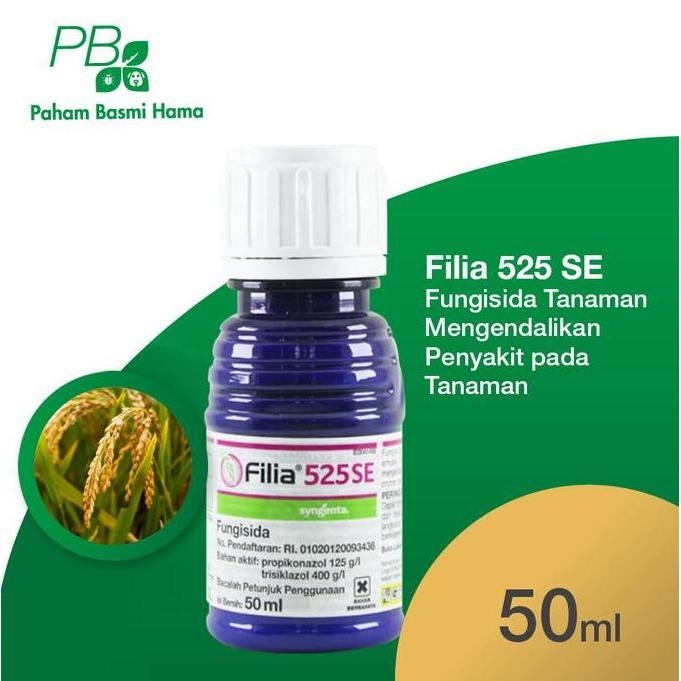 Filia 525 SE - Fungsida Tanaman - Padi - Sayuran - Syngenta - 50 ML