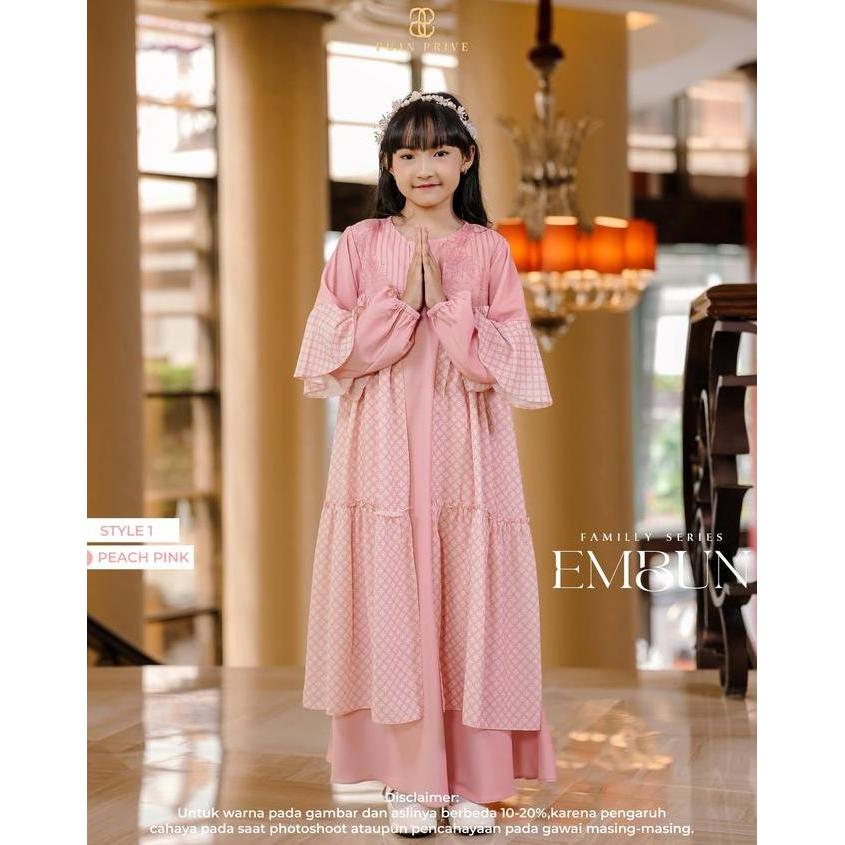 Puan Indonesia - Sarimbit Embun Dress Kids Style 1