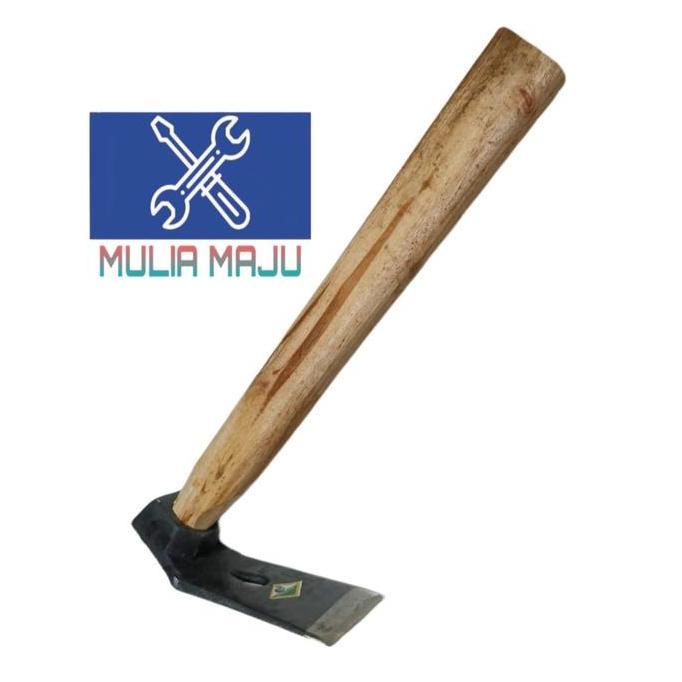 Rimbas + gagang kayu SET/petel cangkul cap ayam jago