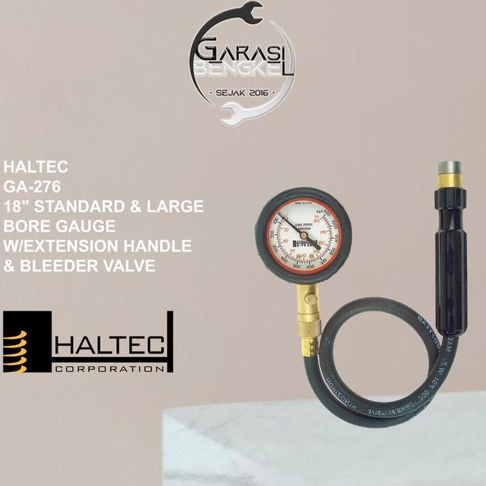 Haltec GA-276 Pressure Gauge - Ukuran Angin 160 Psi
