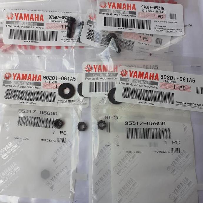 baut ring mur kepet flap karet spakbor belakang rx king