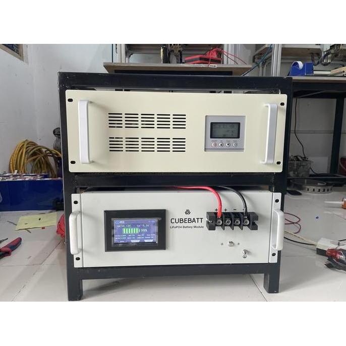 ASLI Rak Baterai dan Inverter Rackmount dari Besi Galvanis Tebal READY STOCK