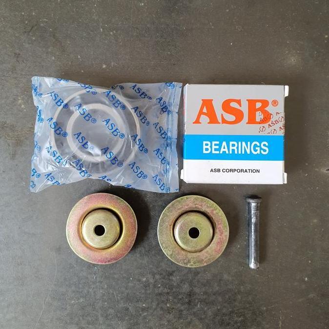 Promo Paket Bearing ASB 6205 2RS Bering Roda Set Pintu Folding Gate Rolling Diskon