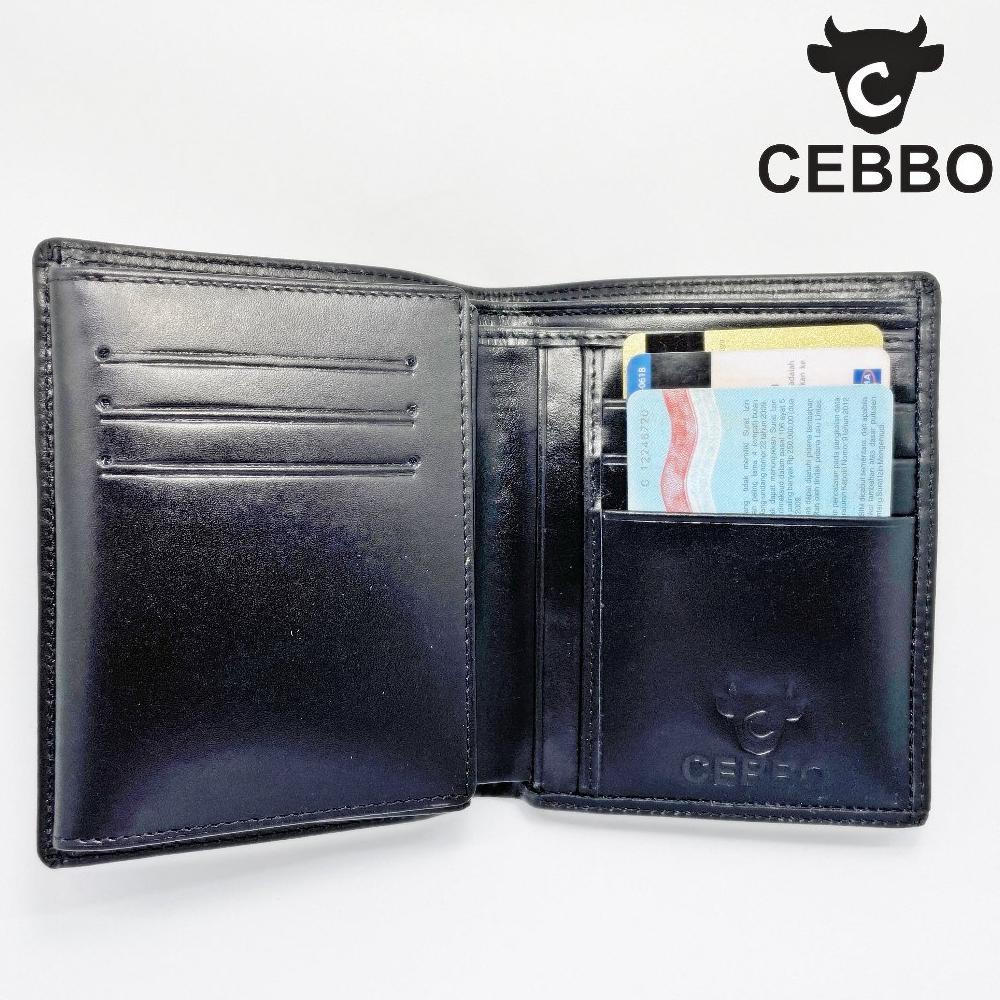 termurah cebbo dompet kulit asli dompet pria model lipat 3 dompet model berdiri