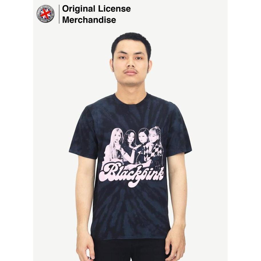 Kaos Baju Tshirt Pria Tye Tie Dye Kpop Korea BLACKPINK Original Photo