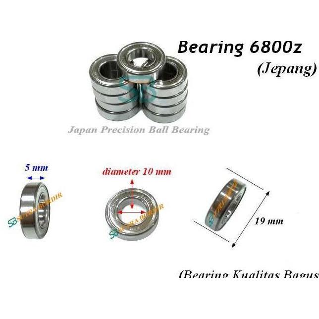 Promo bearing 6800z ezo jepang Bearing 6800zz Jepang Ball Bearing 6800zz Japan Bearing Industri 6800