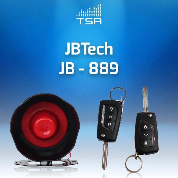 VIRALL SISTEM PENGAMANAN ALARM SEMUA JENIS MOBIL JBTECH JB889 *