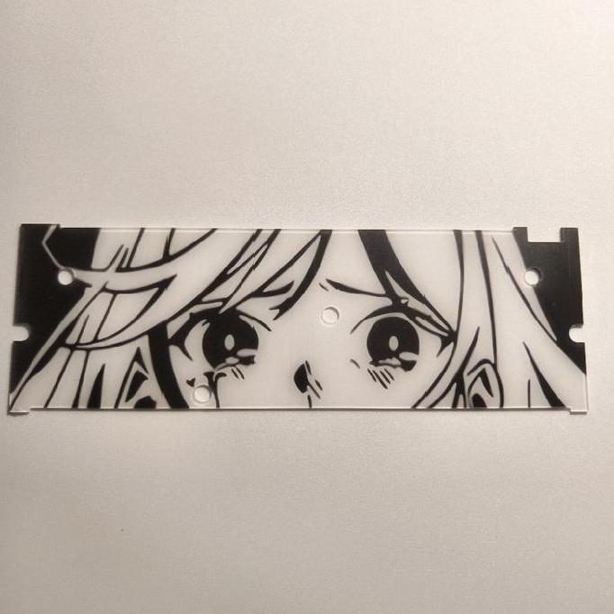 Plate Keyboard GH60 Back Plate for Magnetic Keyboard fit for Holy60/Hole60/BIB H60 Star [terbaik]