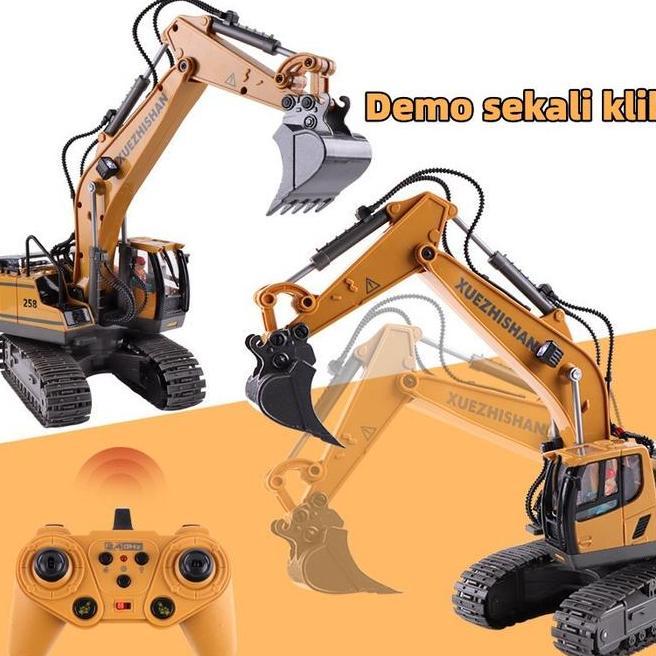 Tatajoy New Remote Control Excavator 11 Saluran Mobil Rc Dger Mobil Rc Truk Mesin Berat Remote Contr