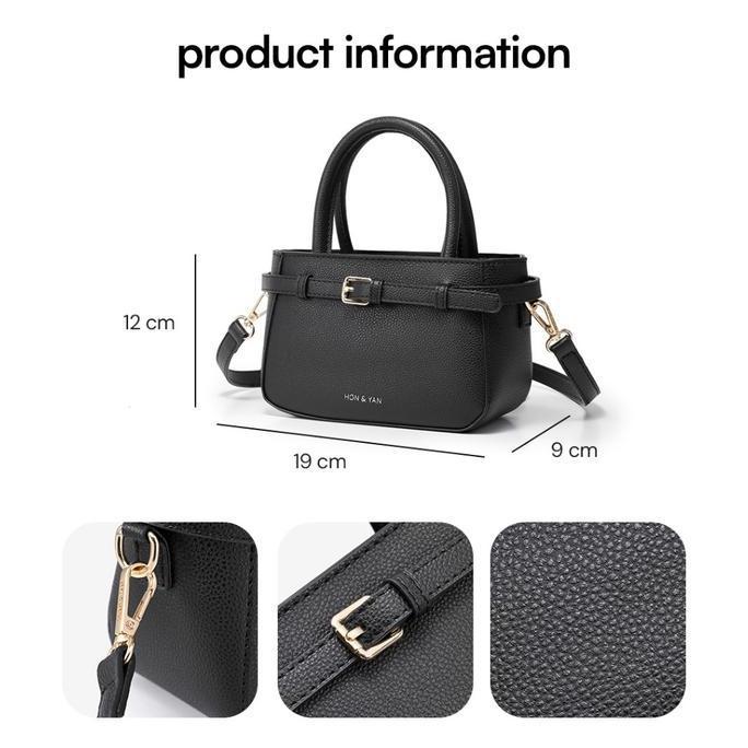 [Tiktok Exclusive] Honyan Tas Wanita Savira Sling Bag Tali Panjang Adjustable Handbag Kekinian