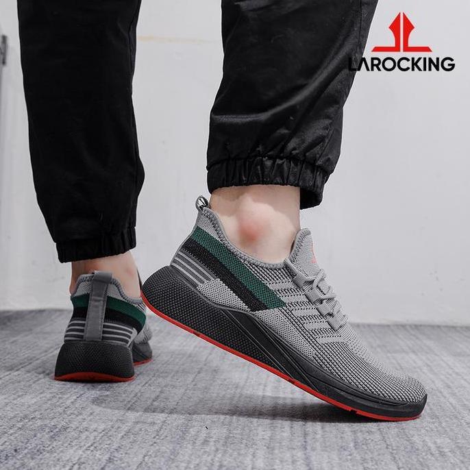 Larocking - Vortex Abu | Sepatu Sneakers Running Gym Shoes Sports Outdoor Olahraga