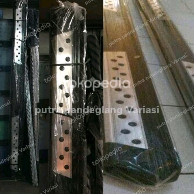 Foot Step Injakan Samping Mobil Apv Lama / Apv Arena Model Bintik-Bintik Plus Bracket Komplit Promo