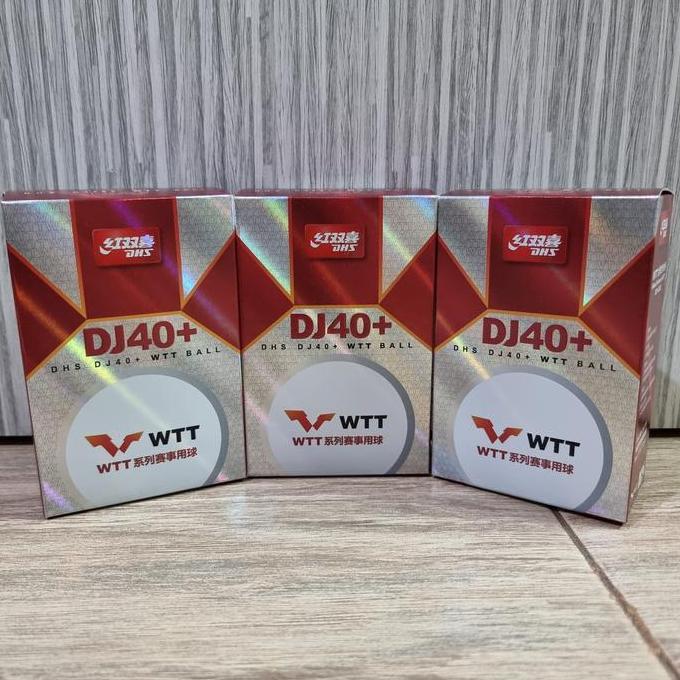 Bola Pingpong DHS 3 Star DJ40+ Busan 2020 ORIGINAL