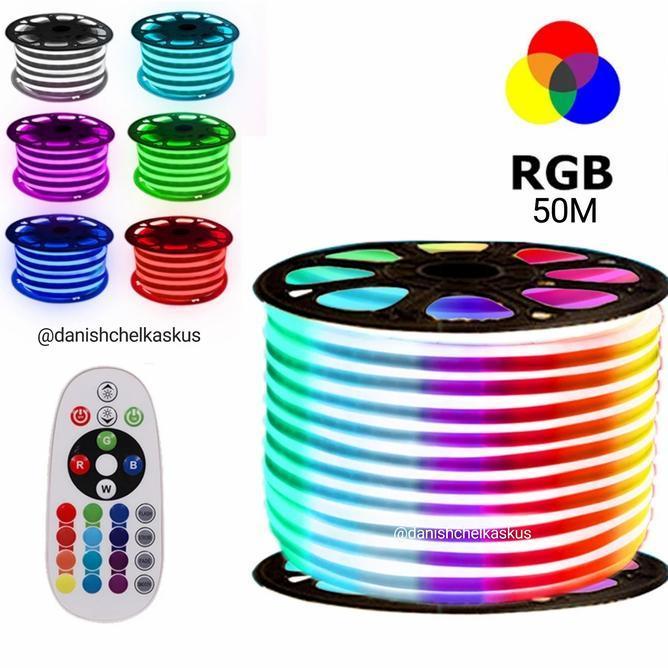 Flexible Led Strip Neon Flex Rgb Rol 50 Meter