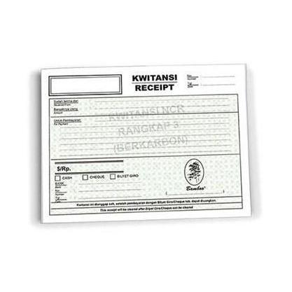 Kwitansi Rangkap 3 Atau 3 Ply Ncr (Berkarbon) Bamboo