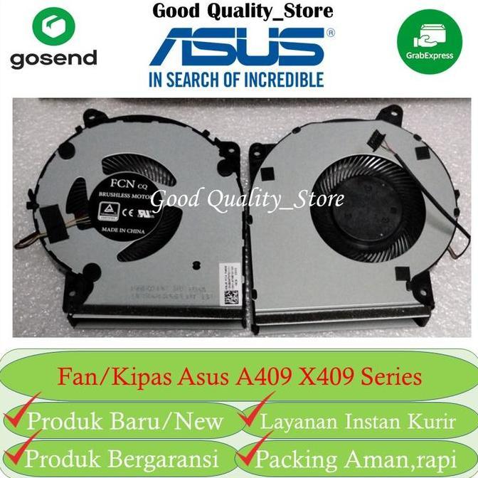 Kipas Fan Asus A409 A409UA A409FA A409MA A409FJ X409 Series