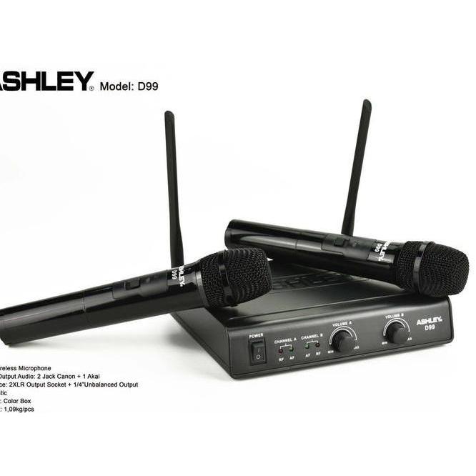Mic Wireless Ashley D99 D 99
