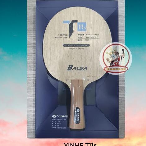 Yinhe T11s - Kayu Blade Carbon Pingpong T-11s T11-s Bet Limba Balsa