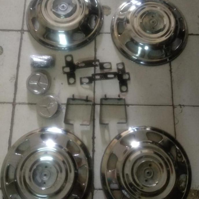 Dop Roda Mobil Ring 16 Truk Depan Plus Belakang 4 Ban Bahan Stenlis Hemat