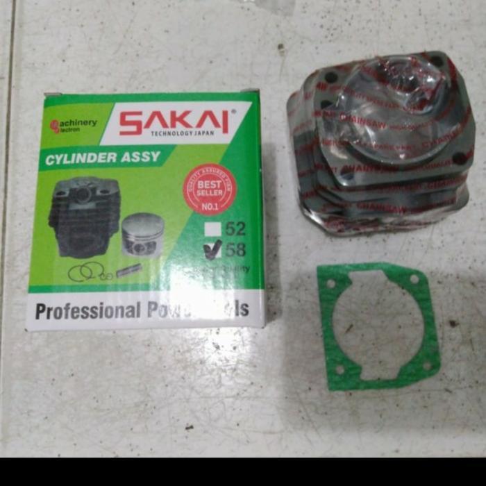 TERBARU Block Mesin Chain Saw 5800 / Sakai