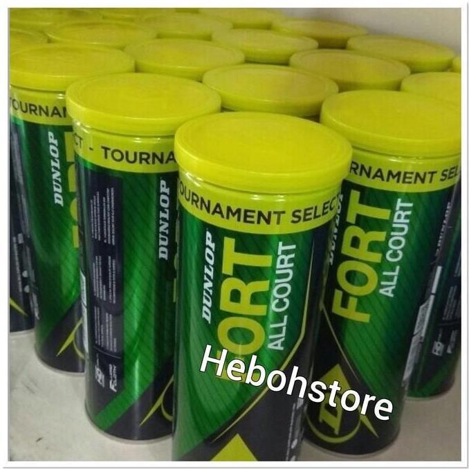 BOLA TENIS DUNLOP/TENIS DUNLOP FORT ISI 3 FORT ORIGINAL
