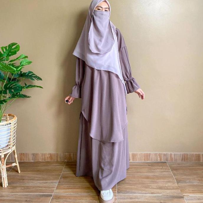 Bgs- Nazva Fashion~One Set Tunik Malay Khadijah