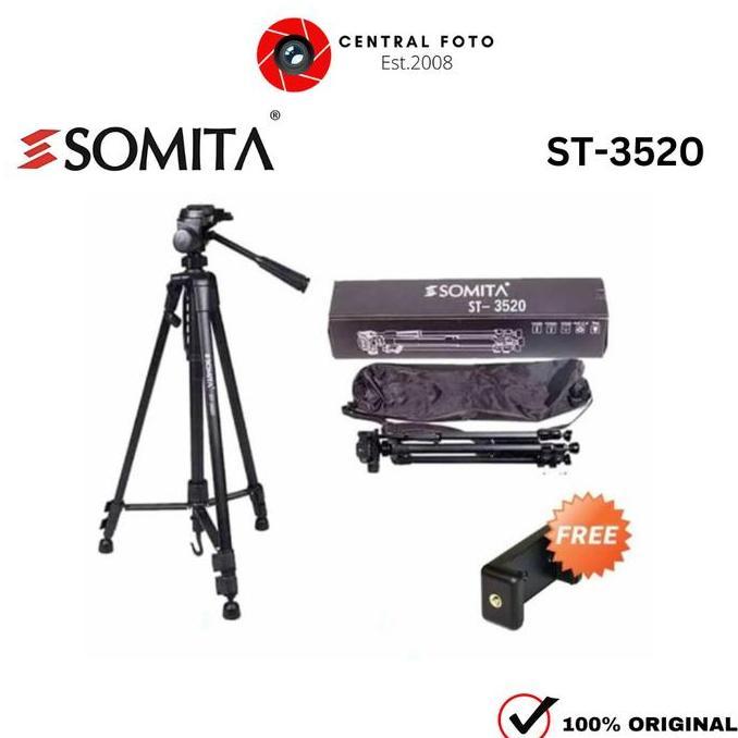TERMURAH - Tripod Kamera Somita ST-3520 / ST 3520 / ST3520