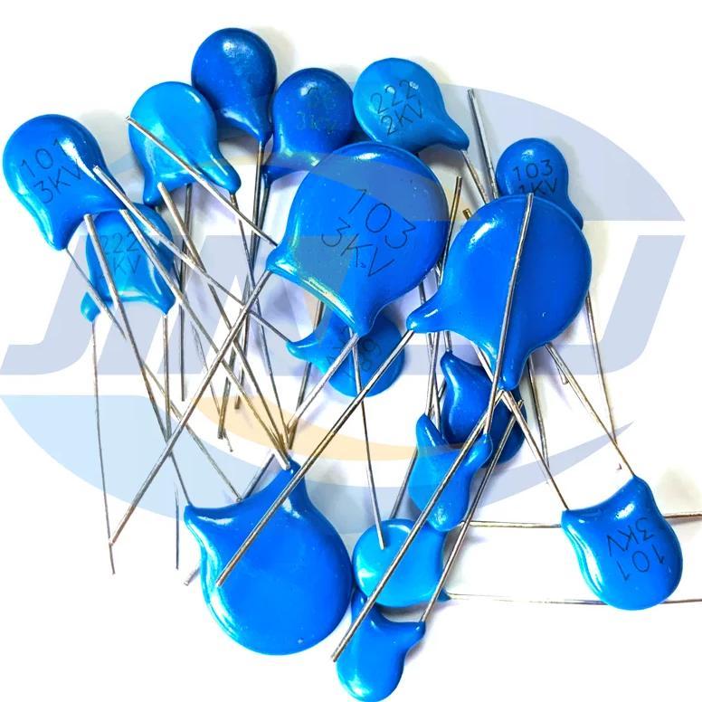 20PCS High Voltage Ceramic Capacitor 3KV 100 220 330 470 101 221 331 471 102 222 332 472 103 10PF 22