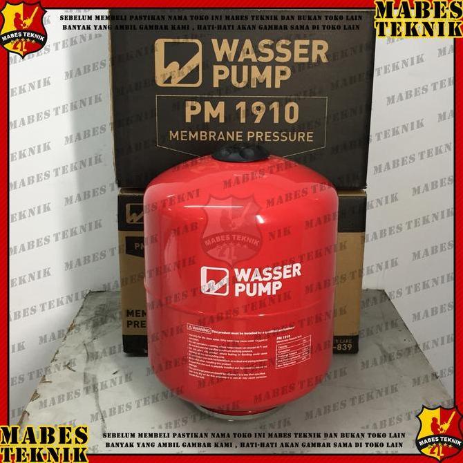 Wasser Pm 1910 / Pm1910 - Tabung Tanki Pompa Semi Jet Pump / Jet Pam High Quality