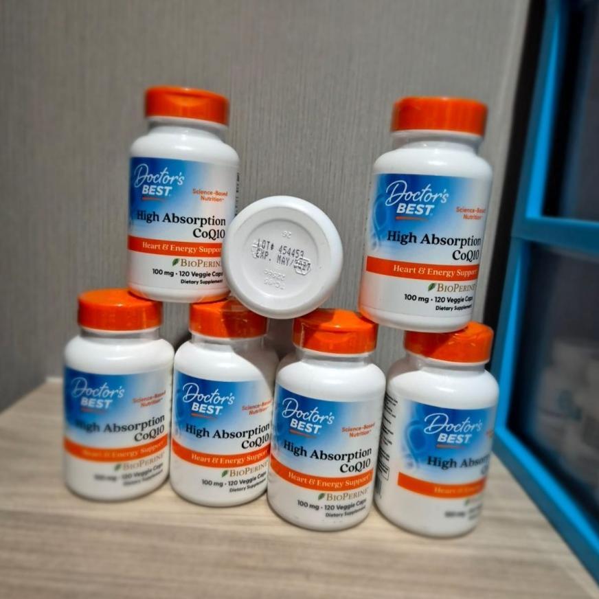 Doctor Best High Absorption Coq10 With Bioperine 120 Capsules Vegans Original