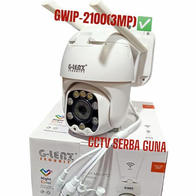 GLENZ NIGHT COLOR SMART IP CAMERA CCTV PTZ GWIP 2100 ( Full HD 3MP )