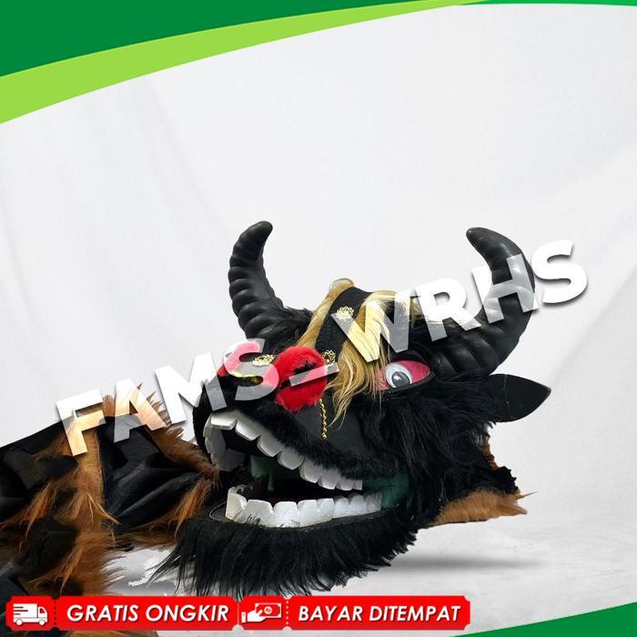 Bantengan Anak Bantengan Mangap Spons Topeng Bantengan Kerbau Bisa COD