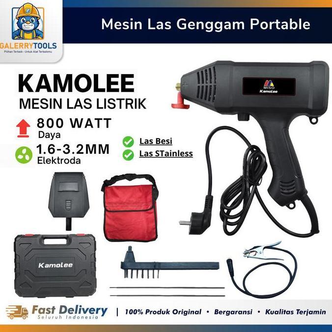 TERBARU - KAMOLEE-Mesin Las Genggam Portable 1500W Portable Welding Machine