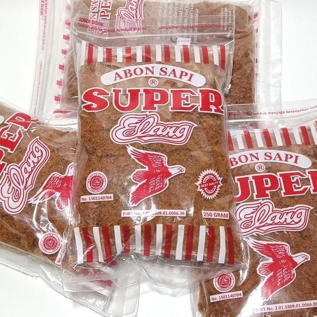 Abon Sapi Cap Elang Asli Boyolali 250 Gram Abon Sapi Super Cap Elang Terlaris