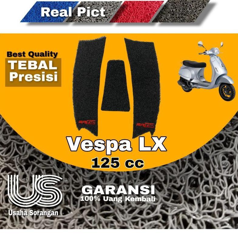Karpet motor Vespa LX  125/Pijakan kaki Vespa LX  125/Karpet Motor Matic/motor Vespa