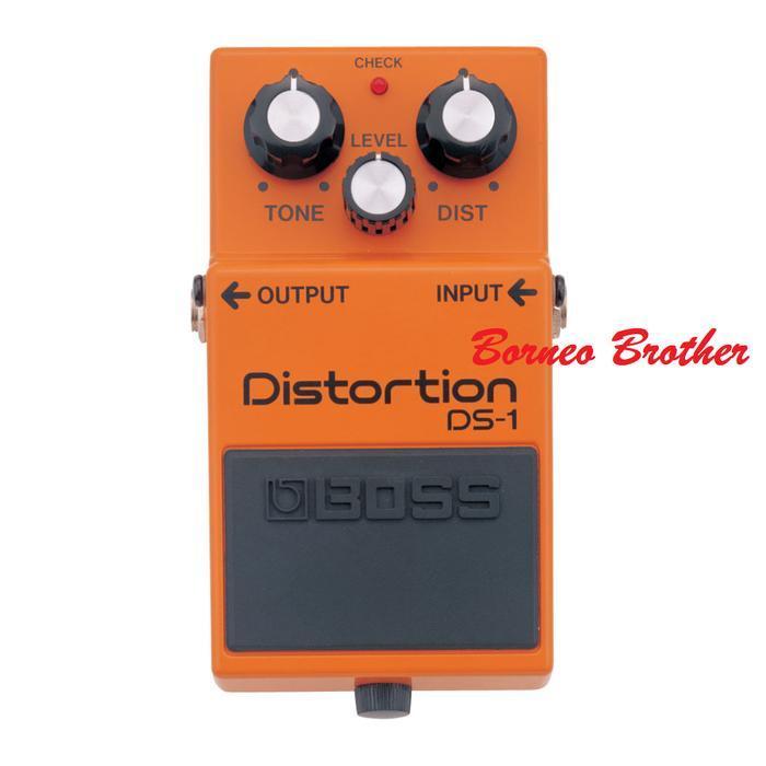 Boss Ds-1 Ds 1 Ds1 Original Efek Gitar Distorsi Pedal Efek Gitar Original Dan Terpercaya