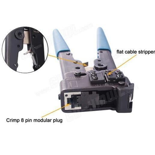 Crimping Tool / Krimping Tool / Tang RJ 45 TL-808 (Bentuk Seperti AMP)