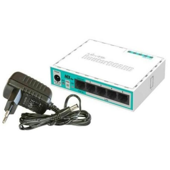 TERBARU - Mikrotik RB750Gr3 hEX Gigabit Routerboard Indoor - LN