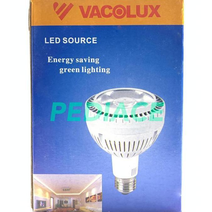 Lampu LED COB Spotlight PAR30 VACOLUX 15 Watt 3000K WarmWhite E27 220V