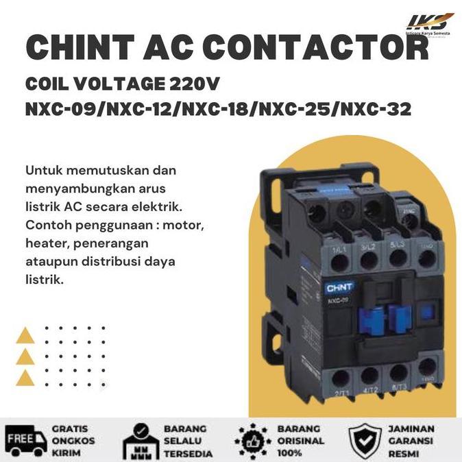 >>>>>] CHINT AC Contactor NXC-09  NXC-12  NXC-18  NXC-25  NXC-32