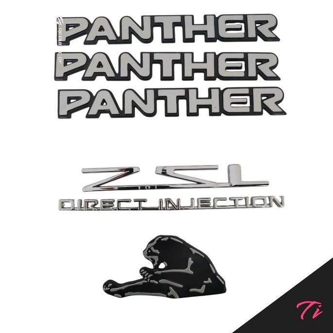 Emblem Mobil Isuzu Panther Lama Set 6 pcs TERMURAH
