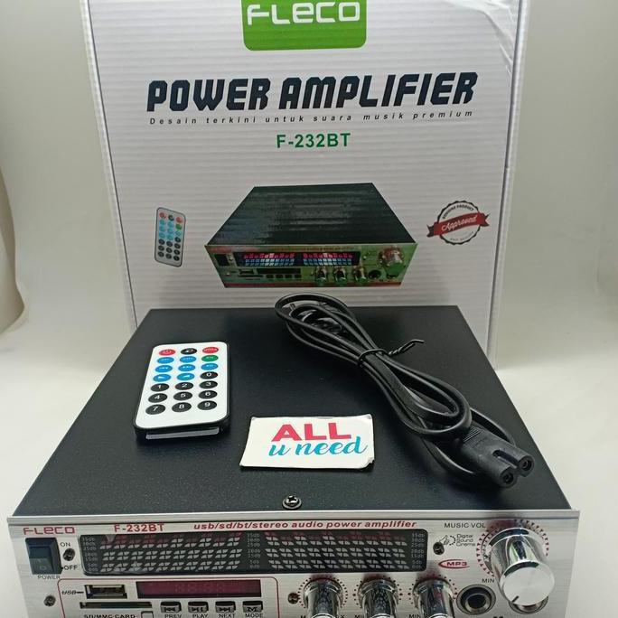 Promo Amplifier Fleco F-232BT - Ampli Fleco 232 BT - Fleco 232BT Diskon