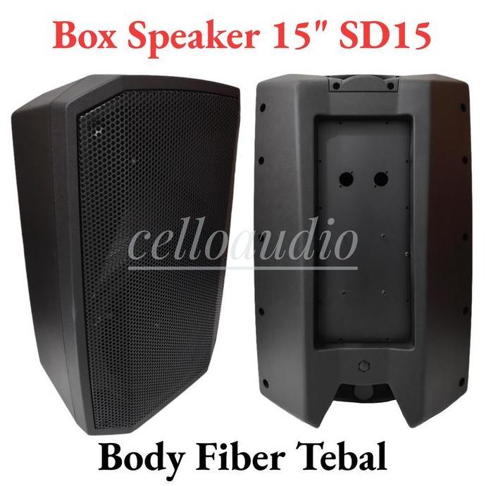 Promo Box Speaker 15 Inch Type SD15 (1 Set) Box Kosong 15" Speaker Diskon