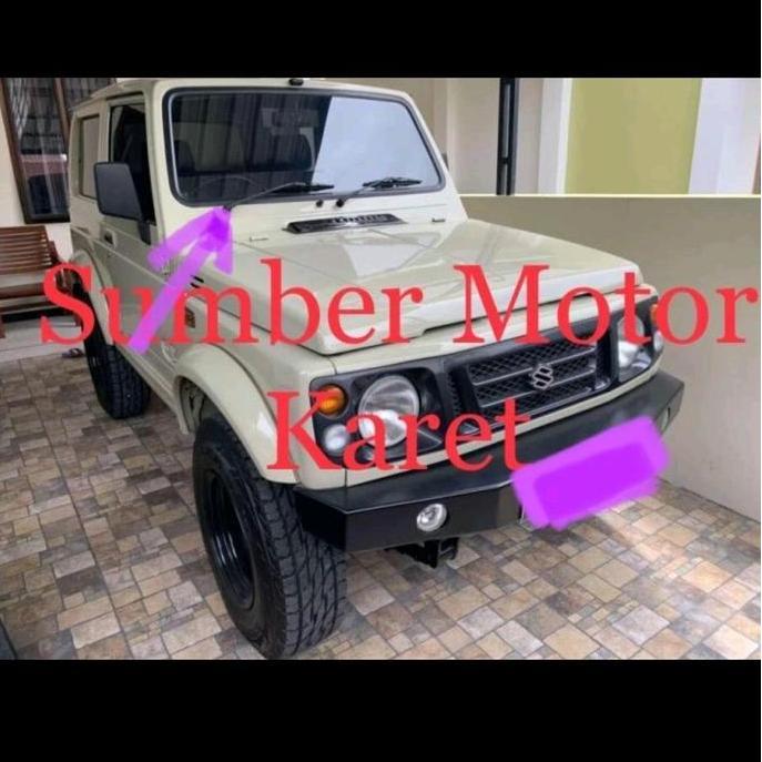 Karet Kaca Depan Kaca Muka untuk Mobil Suzuki Jimny Katana ASLI