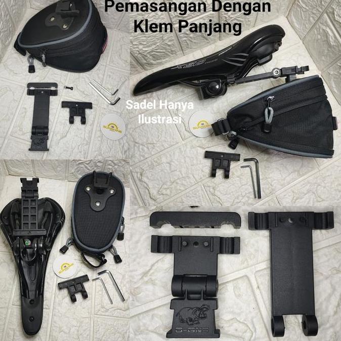 Tas Sepeda STRUMMER 5037 Dompet Bawah Sadel High Quality For MTB Lipat Seli Folding Bike Roadbike Ou