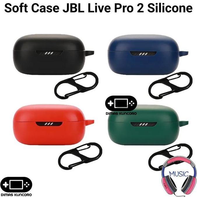 Promo Soft Case JBL Live Pro 2 silicone silikon tws cover protector shell Diskon