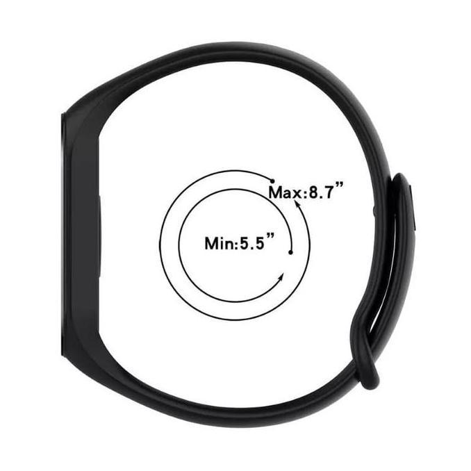 Tali Jam / Strap for Xiaomi Mi band 5 / Band 6 / Band 7 / Amazfit Band 5