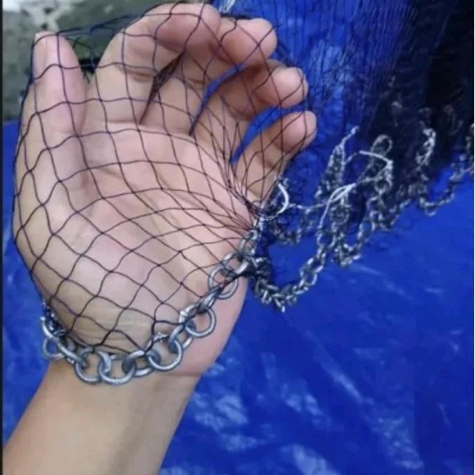 Jala Lempar 9 Feet Nilon 2,5 Meter 3/4 Inci Udang Ikan Siap Pakai
